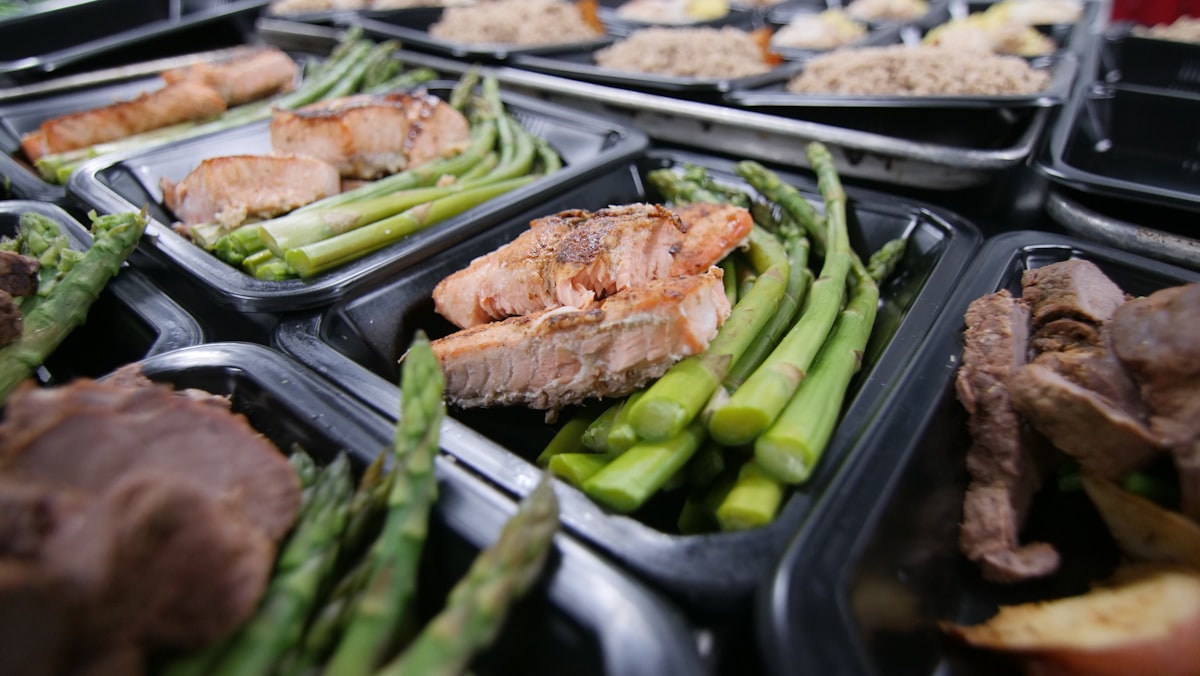 Sample meal prep for men